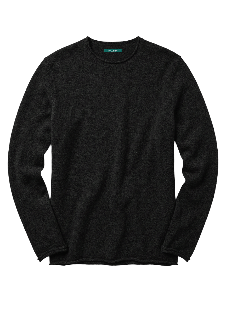 Cashmere Sweater in Black