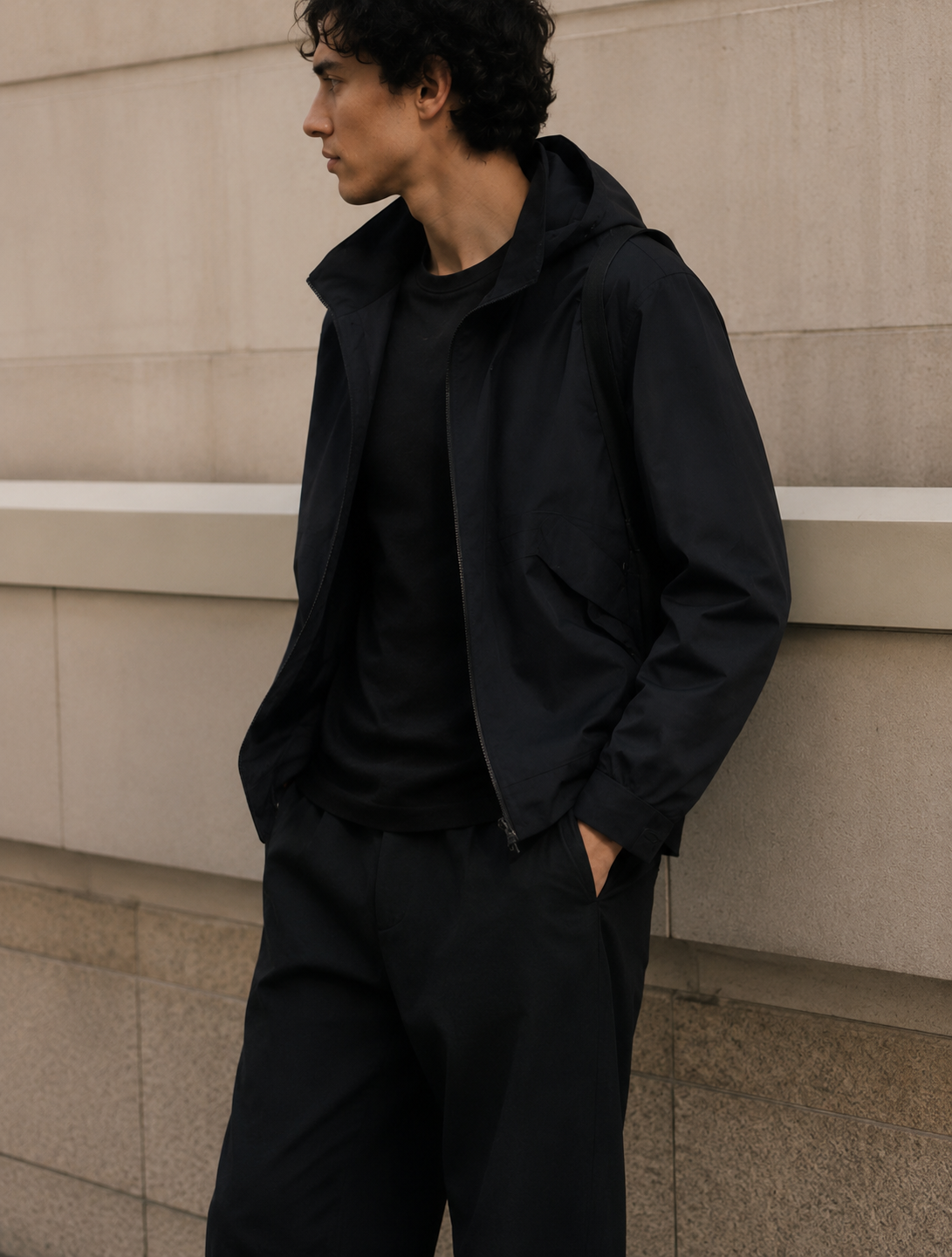 Halden menswear — shell jacket