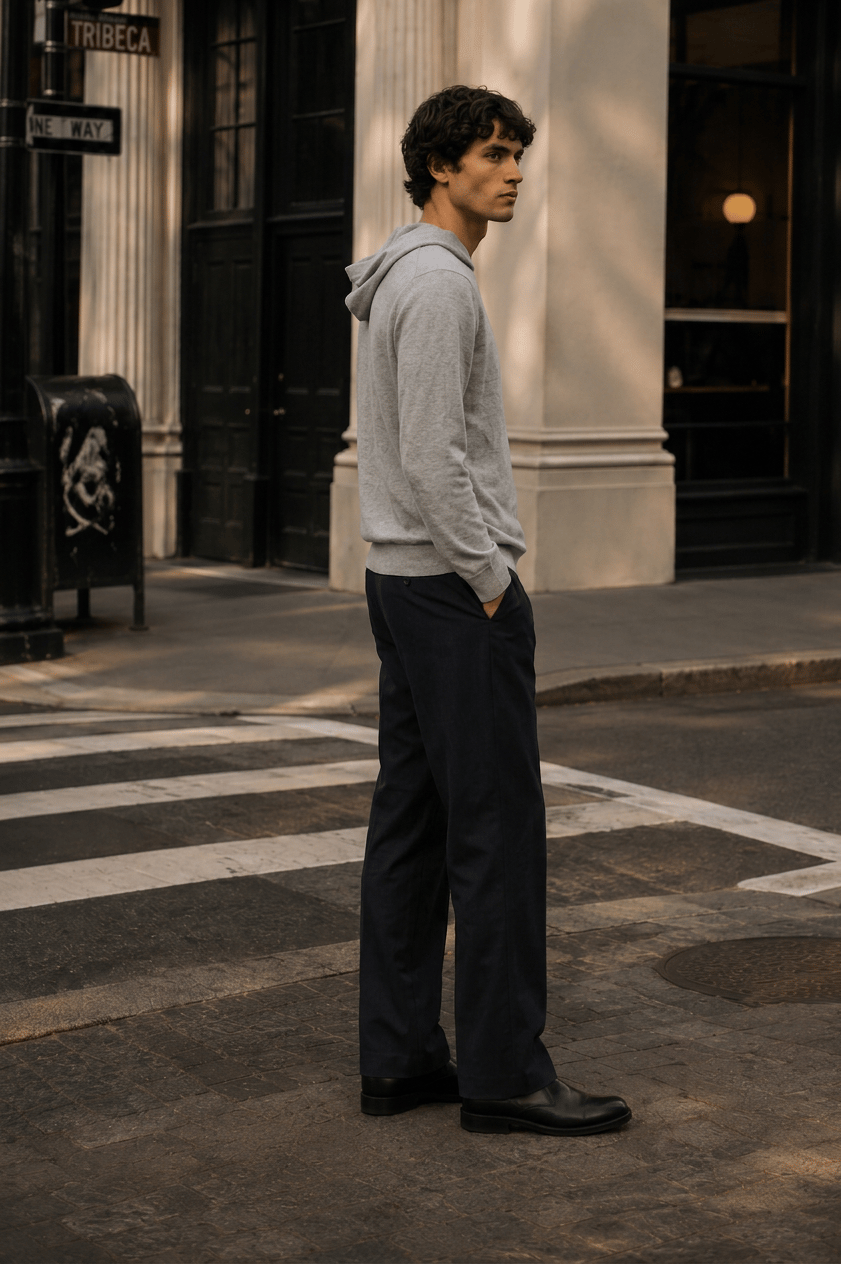 Hooded Sweater worn — 3