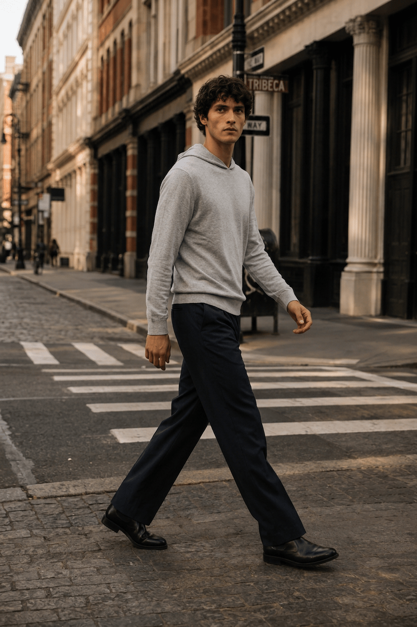 Hooded Sweater worn — 5