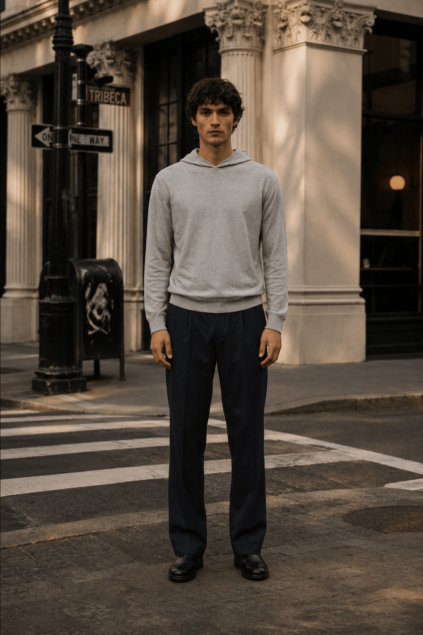 Hooded Sweater worn — 1