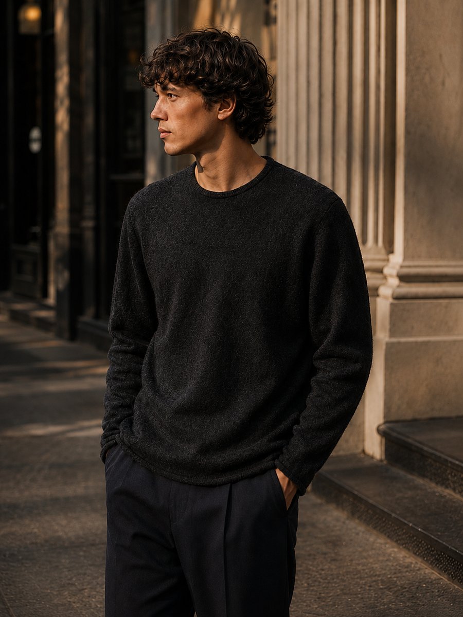Cashmere Sweater worn