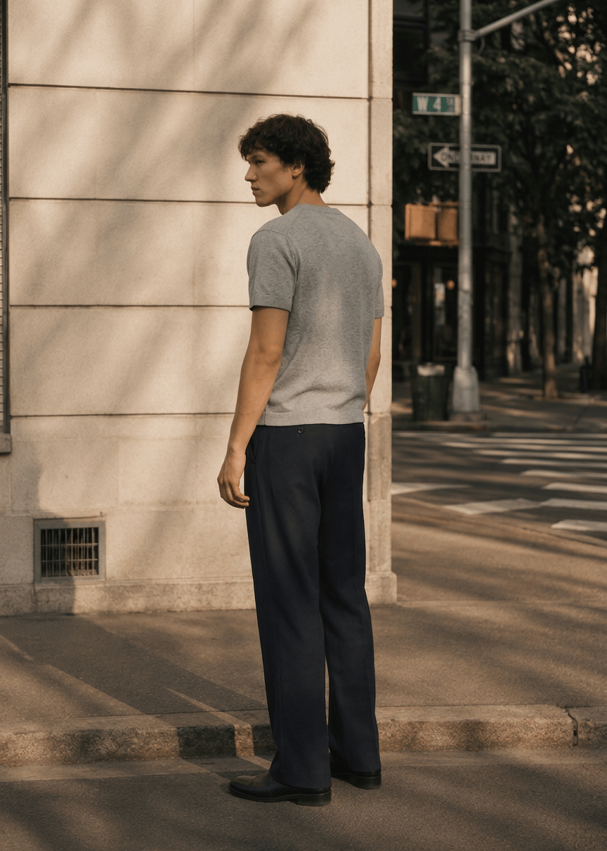 Air Tee worn — 2