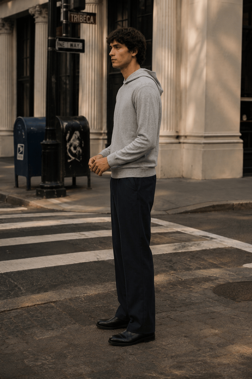 Hooded Sweater worn — 2