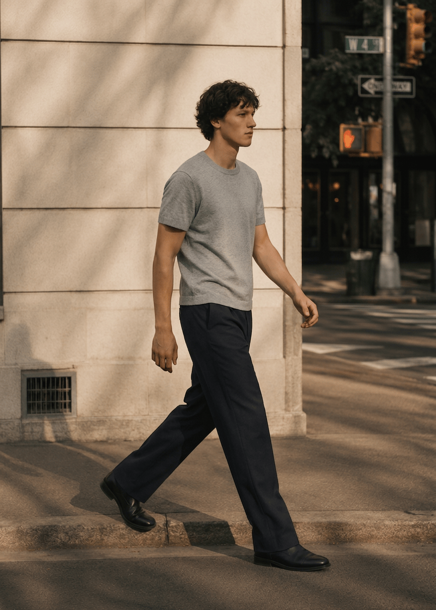Air Tee worn — 3