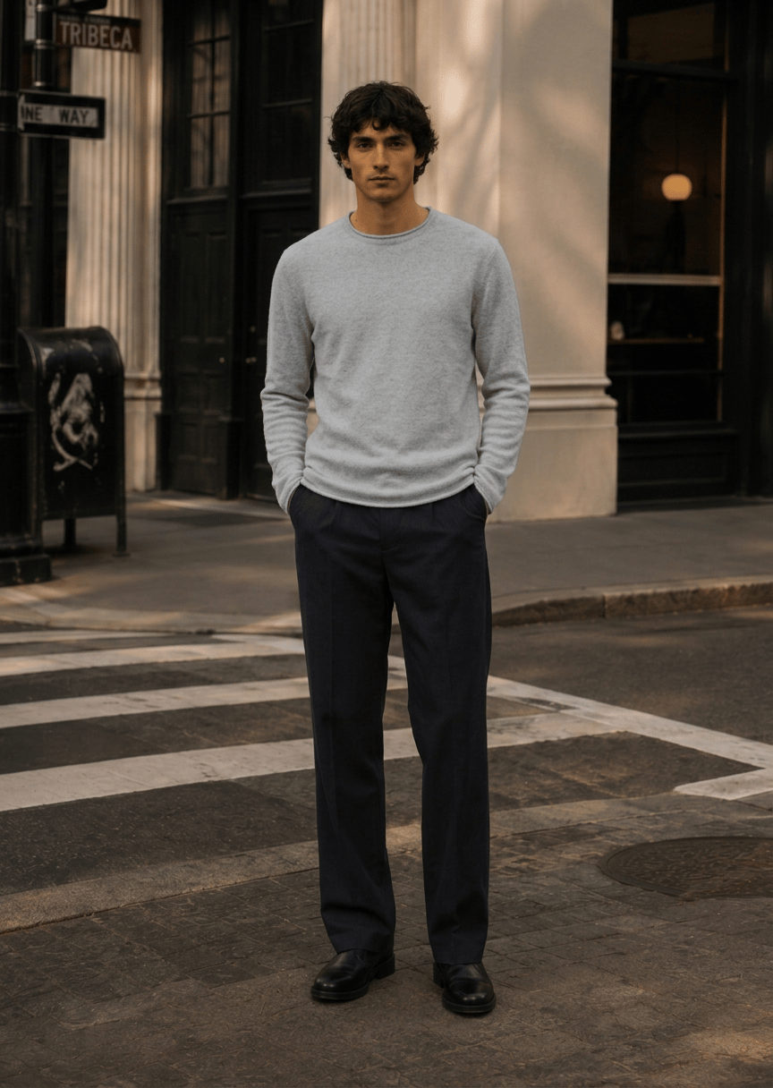 Cashmere Sweater worn — 1